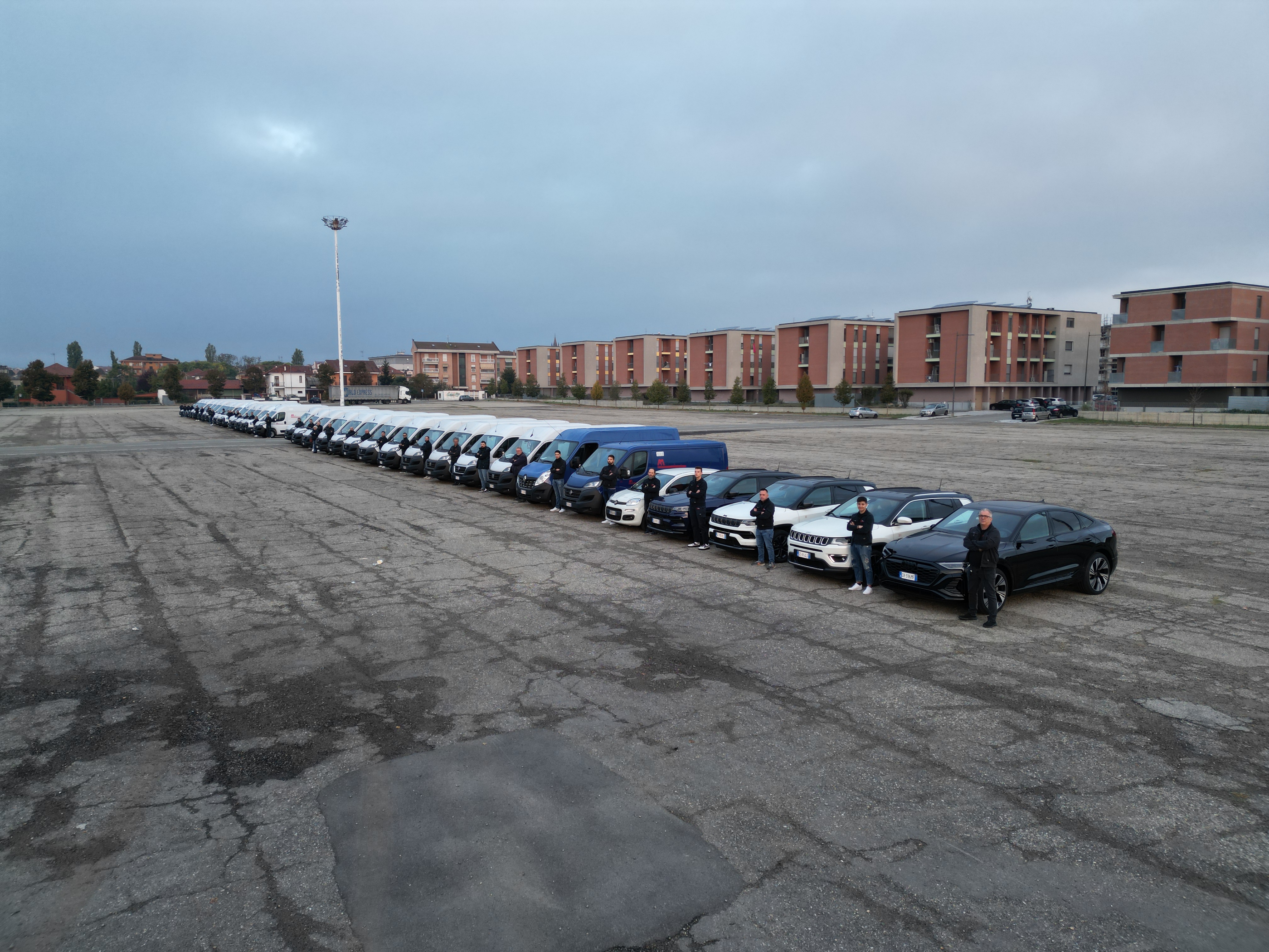 Il team e la flotta di A.M.